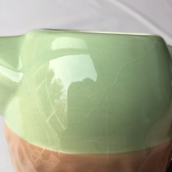 Star Wars The Mandalorian Grogu Child Baby Yoda Sculpted 3D Ceramic Mug Disney - Picture 6 of 12